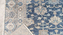 Chapelle ( Multiple Sizes) Blue Hand-Knotted Oushak Rug | Banana Manor Rug Company