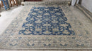 Chapelle ( Multiple Sizes) Blue Hand-Knotted Oushak Rug | Banana Manor Rug Company