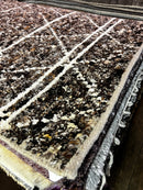 Chase 4x6 Brown and White Handwoven Moroccan Style Rug | Banana Manor Rug Factory Outlet