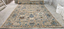 Chris Makos 9x12 Light Brown Hand-Knotted Oushak Rug | Banana Manor Rug Company