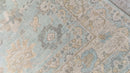 Christina Aguilera 10x14 Light Green and Beige Hand-Knotted Oushak Rug | Banana Manor Rug Company