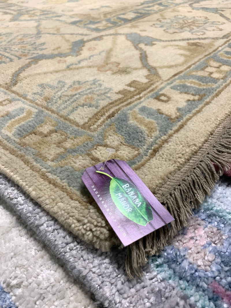 Claire Hand-Knotted 8.3x10 Oushak | Banana Manor Rug Company