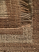 Classic Jute With Square Handwoven Flatweave Rug with and w/out fringe | Banana Manor Rug Company