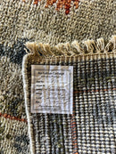 Cleo 8x10 Light Green and Ivory Hand-Knotted Oushak Rug | Banana Manor Rug Company