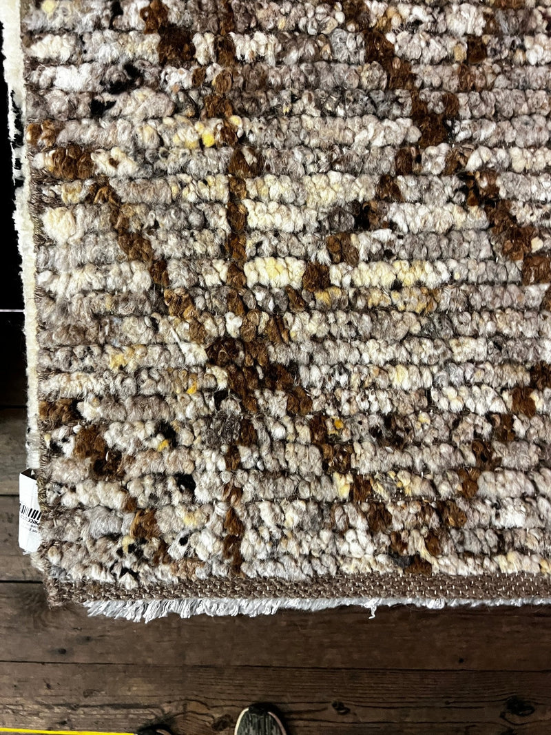 Cloak 4x6 Light Brown Handwoven Rug | Banana Manor Rug Factory Outlet