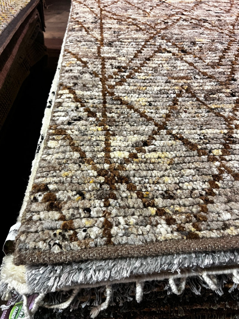 Cloak 4x6 Light Brown Handwoven Rug | Banana Manor Rug Factory Outlet