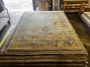 Colapissa 8x10 Aqua Blue Hand-Knotted Oushak Rug | Banana Manor Rug Company