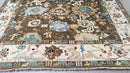 Cookie 9x12 Brown and White Oushak Rug | Banana Manor Rug Company