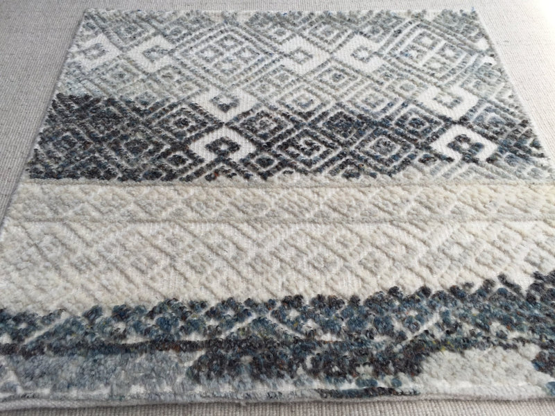 Corinne & Stan Hand-Knotted High-Low Wool Rug | Banana Manor Rug Company