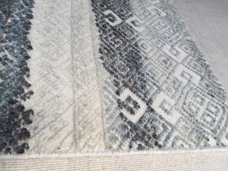 Corinne & Stan Hand-Knotted High-Low Wool Rug | Banana Manor Rug Company