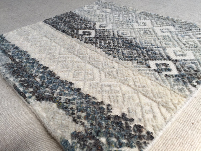 Corinne & Stan Hand-Knotted High-Low Wool Rug | Banana Manor Rug Company