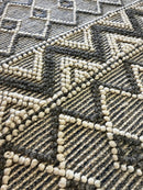 Countess Grey and Ivory Handwoven Rug 9x12 | Banana Manor Rug Company