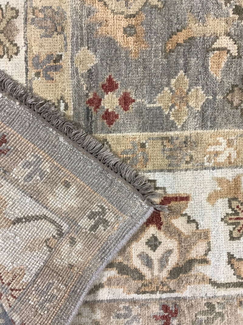 Courtney Hand-Knotted 8x9.9 Oushak | Banana Manor Rug Company