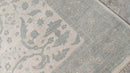 Dani 8x10 Beige and Light Green Hand-Knotted Oushak Rug | Banana Manor Rug Company