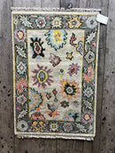"Danique" Multi-Colored Hand-Knotted Oushak 8x10 | Banana Manor Rug Company