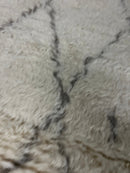 David Fane Hand-Knotted Ivory Moroccan 4x6 | Banana Manor Rug Company