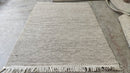 David Hodo 6.9x9.6 Multi-Colored Handwoven Durrie Rug | Banana Manor Rug Company