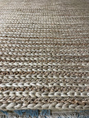 Demond Wilson 6.6X9.6 White Soumak | Banana Manor Rug Company