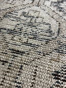 Denise Richards 2.6x8.9 Ivory Hand-Knotted Oushak Runner | Banana Manor Rug Factory Outlet