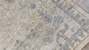 Dianna 8x10 Grey and Beige Hand-Knotted Oushak Rug | Banana Manor Rug Company