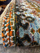 Dinah 6.3x9.3 Multi-Colored Hand-Knotted Abstract Rug | Banana Manor Rug Company