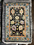 Diora Baird 2.6x4 Blue Hand-Knotted Oushak Rug | Banana Manor Rug Company