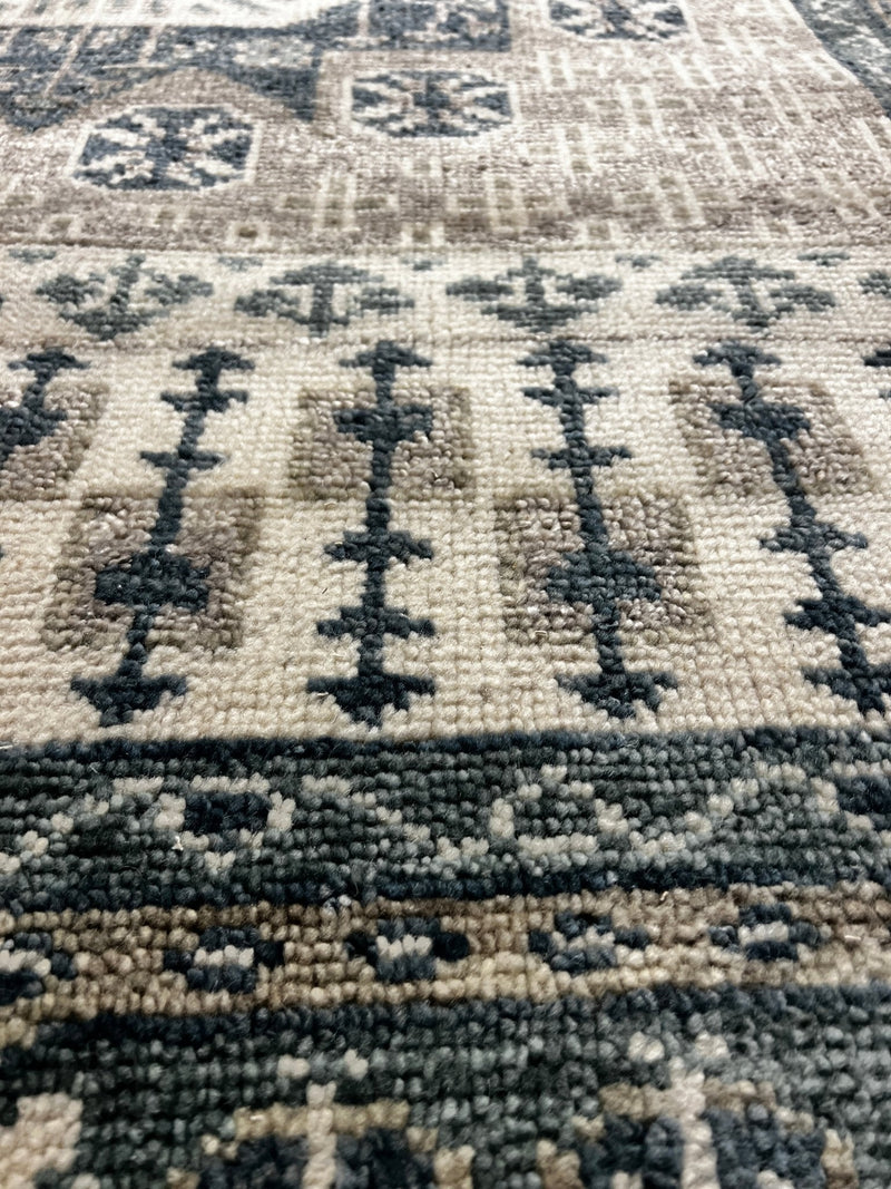 Dorian 6x9 Ivory Hand-Knotted Oushak Rug | Banana Manor Rug Company