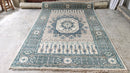 Dorian 6x9 Ivory Hand-Knotted Oushak Rug | Banana Manor Rug Company
