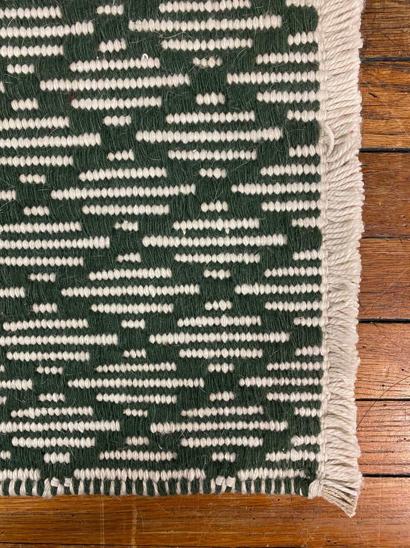 'Dotty' Handwoven Rug - Dark Green | Banana Manor Rug Factory Outlet