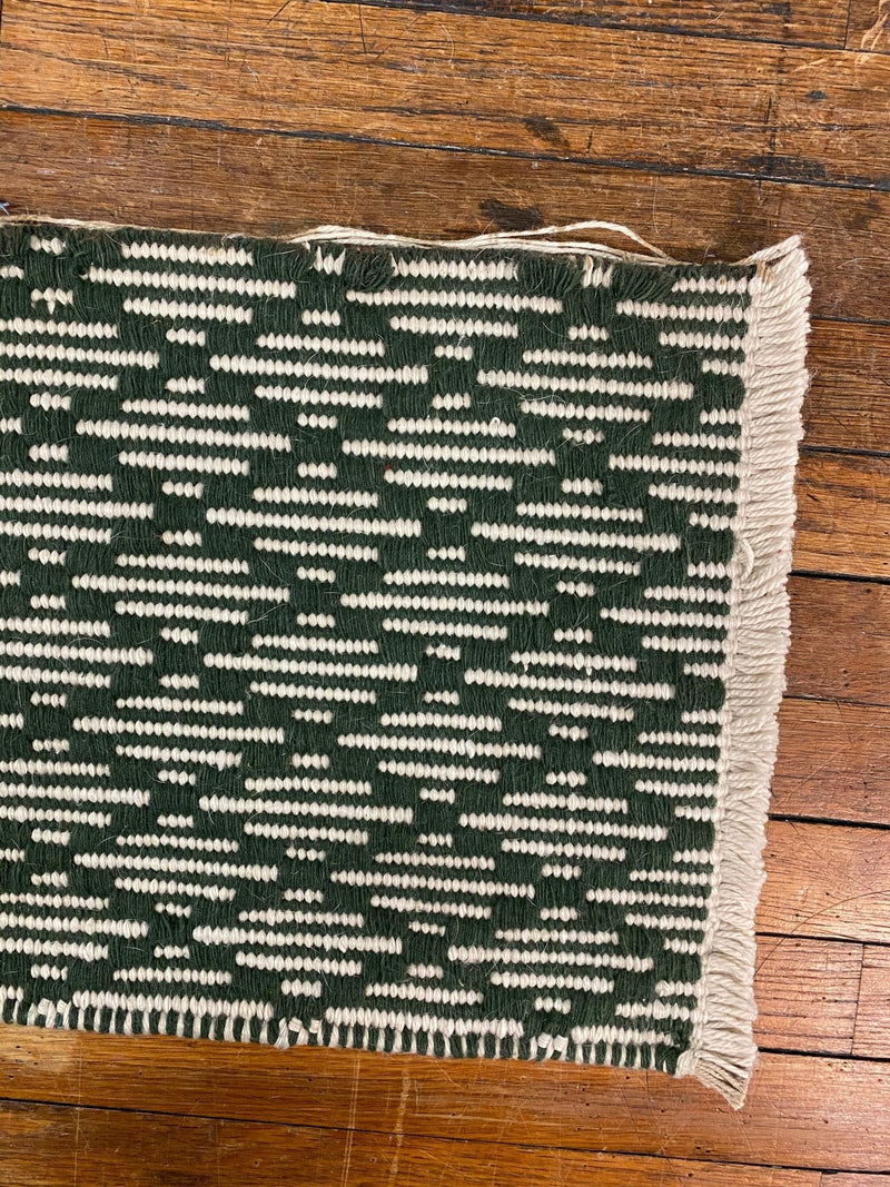 'Dotty' Handwoven Rug - Dark Green | Banana Manor Rug Factory Outlet