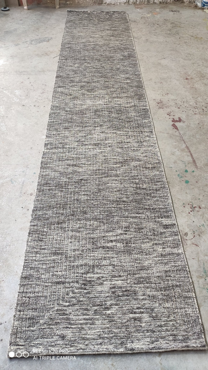 Dre Kuban Hand-Knotted 2.9x13.11 Wool Runner | Banana Manor Rug Company