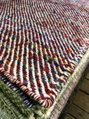 Earl Grey 2.9x9.9 Red Handwoven Durrie Runner | Banana Manor Rug Company