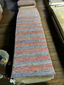 Earl Grey 2.9x9.9 Red Handwoven Durrie Runner | Banana Manor Rug Company