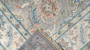 Ebony 8x10.6 Grey Hand-Knotted Oushak Rug | Banana Manor Rug Company