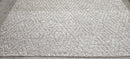 Edmund John Eyre Handwoven Wool Durrie Natural Grey Diamond 8.6x11.6 | Banana Manor Rug Company