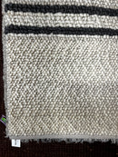 Edna Ivory and Grey Handwoven Rug 4.6x6.9 | Banana Manor Rug Company