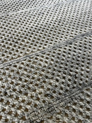 Egor Beroev Hand-Knotted Modern Rug Ivory Grey High-Low 9x12 | Banana Manor Rug Company