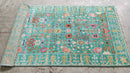Eline Pow-Wow 3.3x5 Light Green Hand-Knotted Oushak Rug | Banana Manor Rug Company