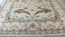 Elizardi 9x12 Ivory Hand-Knotted Oushak Rug | Banana Manor Rug Company