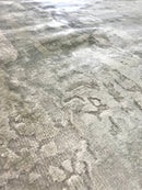 Elodie Yung Silver Handwoven Viscose Rug 9x12 | Banana Manor Rug Company