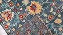 Ena 9x12 Bluish Grey Hand-Knotted Oushak Rug | Banana Manor Rug Company