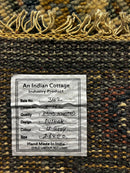 Erica 2.6x8 Light Grey Hand-Knotted Oushak Runner | Banana Manor Rug Company