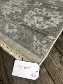 "Erma" Beige and Grey Hand-Knotted Oushak Sample 8x10 | Banana Manor Rug Company