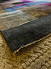 Errol Flynn Hand-Knotted Modern Rug Multi-Colored Patch 6x9.6 | Banana Manor Rug Factory Outlet