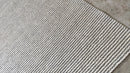 Eve Holt 8x10 Ivory and Grey Striped Handwoven Rug | Banana Manor Rug Company