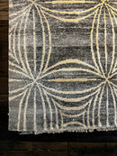 Eve Robinson Grey Modern Hand-Knotted Rug 5x8 | Banana Manor Rug Company