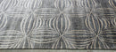 Eve Robinson Grey Modern Hand-Knotted Rug 5x8 | Banana Manor Rug Company