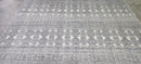 Ewen Solon Hand-Knotted Modern Natural and Grey High-Low 8X10 | Banana Manor Rug Company