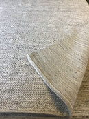 Francie 8x10 / 9x12 Natural and Ivory High-Low Hand-Knotted Rug | Banana Manor Rug Company