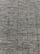 Francis "Icepick" Hofstetler 10.6X11.6 Black Box Durrie | Banana Manor Rug Company